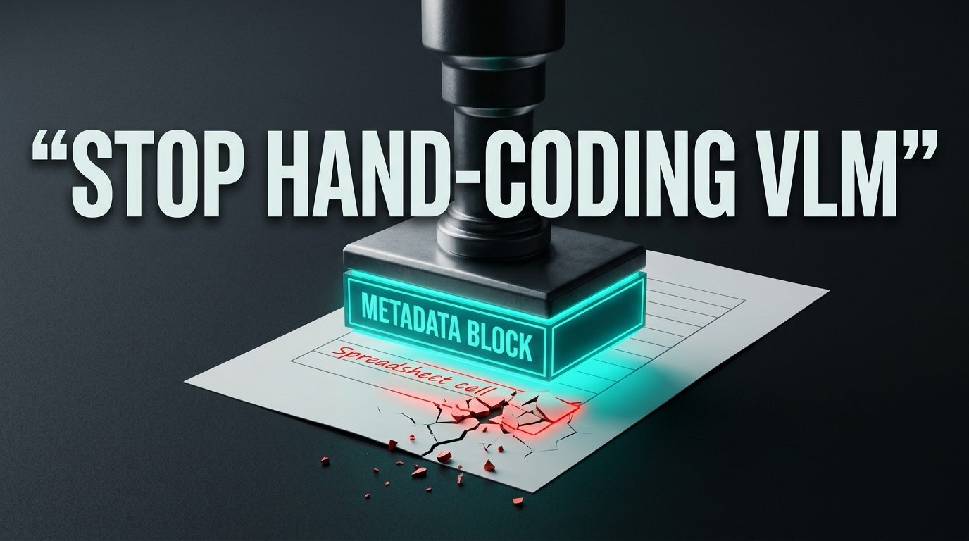 Stop Hand-Coding VLM: Compile CDISC Dataset Specializations into Study Metadata